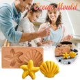 thumbnail image 2 of EUDIDV Baking Biscuit Molds Wooden Mould, Baking Mould, Die Cutting Machine Conical Plant Model Wooden Gingerbread For Halloween Thanksgiving Christmas Kitchen DIY Biscuit Mold Shape, 2 of 6