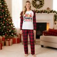 thumbnail image 2 of Lvotionpl 2026 Family Matching Christmas Pajamas Set, Christmas PJs for Men Women s, Long Sleeve Tops and Pants, Holiday Family Sleepwear, Xmas Pajama Sets, 2 of 5