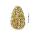 thumbnail image 3 of CuiLiyq 6.6 Ft Tinsel Garlands Christmas Tree Decorations, Metallic Streamers Xmas Christmas Tinsel Garland Christmas Tree Garland, for Indoor and Outdoor Decor (Gold), 3 of 7