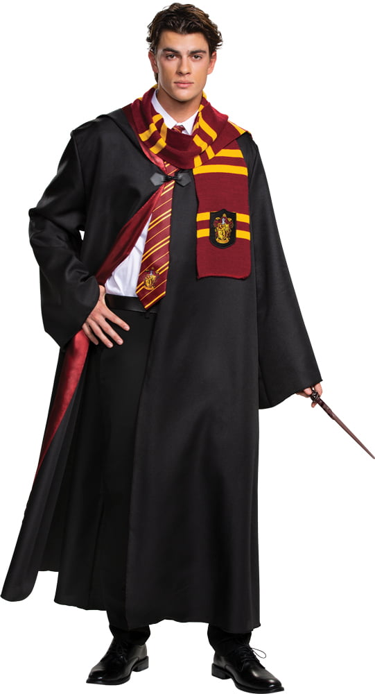 Disguise Harry Potter Gryffindor Robe Prestige Adult Costume Accessory 