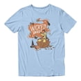 thumbnail image 2 of Disney Mickey Mouse Pluto Cauldron Halloween Men's T Shirt (Light Blue, S-XXXL), 2 of 4
