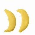 thumbnail image 2 of Wekity Yellow Banana Catnip Toy (2 Pack), 2 of 5