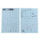 thumbnail image 2 of Etiqueta Engomada De De La Etiqueta Del Papel De La Diapositiva De Agua De 1 Piece Para El Modelo De PG 1/60, 2 of 9