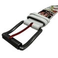 thumbnail image 5 of Ed Hardy Men's Devil In Flames White Belt With Metal Studs (36, White), 5 of 7