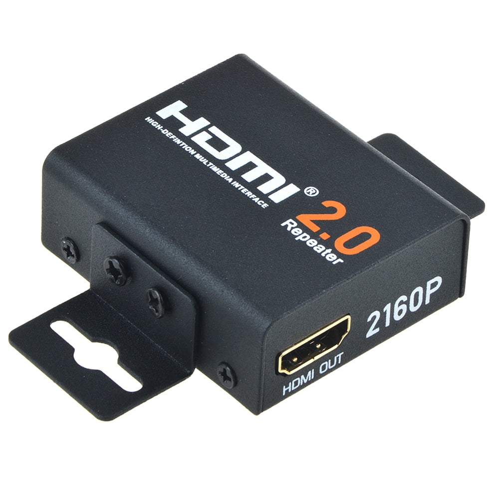 4K2K 1080P 3D HDMI Booster, BigRoof HDMI 2.0 Signal Amplifier Repeater