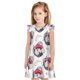 thumbnail image 1 of Fotbe Cute Poodle Dog Vestido de Dormir para Niñas de 3 a 10 Años, Mangas Cortas, Estilo Princesa, Pijama Camisón con Mangas Voladas-Small, 1 of 6
