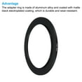 thumbnail image 4 of Unique Bargains 77mm-95mm Step Up Ring with Cleaning Cloth, 2 Pack Camera Lens Filter Adapter Ring, Black, 4 of 6