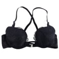 thumbnail image 4 of Wuffmeow Woman Girl Lace Push Up Front Buckle Underwear Lingeries Bra, 4 of 8