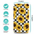 thumbnail image 2 of Washable Rubber Sunflower Cute Floral Dish Drying Mats for Kitchen Counter Home Large Coffee Bar Pad Accessories and Decor for Utensils Stemware 17''x31.5'', 2 of 4