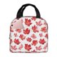 thumbnail image 1 of Easygdp Realistic Maple Leaf Bolsa Térmica Premium - Tela Oxford Impermeable, Gran Capacidad, Bolsillo Frontal, Unisex para Trabajo, Escuela, Actividades al Aire Libre y Picnics, 1 of 8