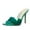 Green, variant on LNMQLPDBS Heels for Women's Fashion Large Size Square Toe Pure Color Transparent High Heels