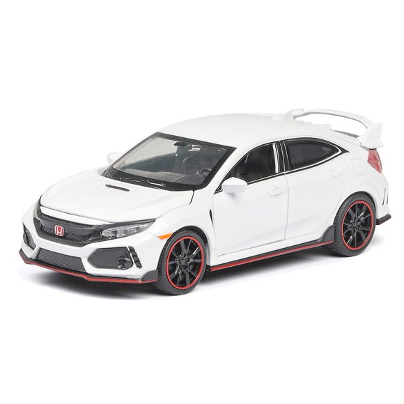 1 : 32 Simulation Civic Type R Car Model Alloy Vehicles Collectible For Children