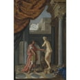 thumbnail image 3 of Joseph Werner 11x14 Black Modern Framed Museum Art Print Titled - Pygmalion and Galathea, 3 of 5