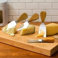 thumbnail image 2 of Cuchillo para Queso, Pala de Acero Inoxidable, Herramienta para Queso, Cubiertos, Juego de Cuchillos para Queso, Caja de Regalo, Herramienta de Cocina, Color Negro, 2 of 5