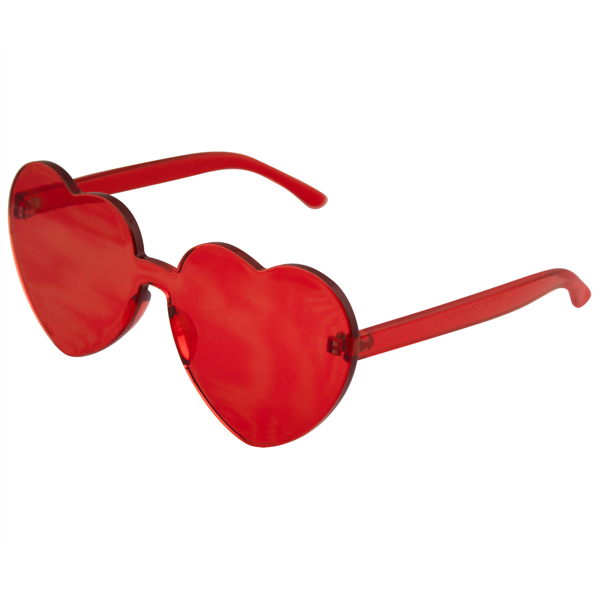 Emblem Eyewear - Heart Sunglasses Retro Heart Shape Sunglasses 