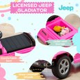 thumbnail image 5 of Aosom Toddler with Engine Sounds & Under-Seat Storage, Ride on Cars for Kids, Sit and Scoot Ride on Toy Outdoor Toy Car, Ages 1.5-3, Pink, 5 of 9