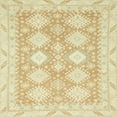 thumbnail image 1 of Ahgly Company Indoor Square Abstract Khaki Gold Abstract Area Rugs, 6' Square, 1 of 6