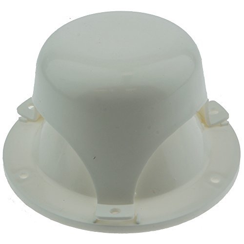 NUSET RV03233 White Roof Vent Cap for RV