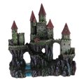 thumbnail image 1 of Adornos Para Acuarios Decoraciones De Peceras Castillo Cueva Resina - 1 23.5x10x25cm Baoblaze Castillo de resina, 1 of 8