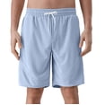 thumbnail image 2 of Aimik Mens Sport Shorts Textured Curved Seams Mens Active Shorts Summer Quick Dry Material Running Shorts for Training or Sports, 2 of 6