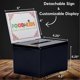 thumbnail image 2 of Donation Box with Lock - Acrylic Suggestion Box with Slot, Ballot Lock Box with Sign Holder for Raffle, Voting, 2 of 5