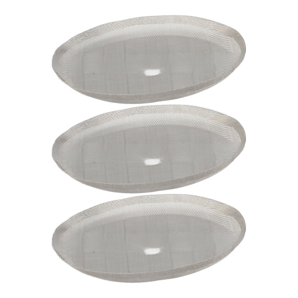 Toystoory Filtros de malla de acero inoxidable para café, 3 piezas, colador portátil, herramienta de filtración de red, tamices reutilizables, Juegos de servir café y té Adecuado para 1000ml