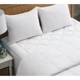 thumbnail image 2 of Cozy Classics Allergy Proof Mattress Topper by  Comfort Pure - White Queen, 2 of 5