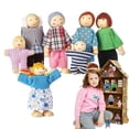 thumbnail image 5 of Doll House Dolls,Wooden Doll House People of 8 Figures,Home Decor Miniature People Set, Table Centerpieces Doll House Accessories for Living Room Bedroom, 5 of 6