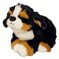 AOK TOYS 10" Bernese Mountain Dog Plush Toy Stuffed Animal Puppy