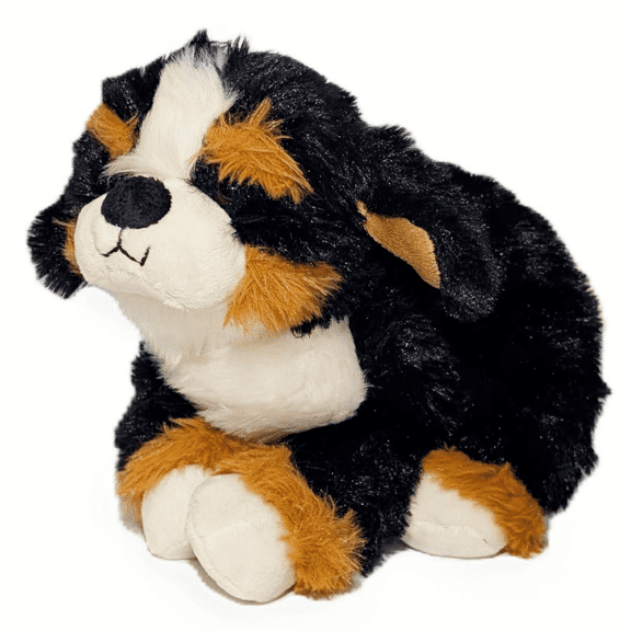 AOK TOYS 10" Bernese Mountain Dog Plush Toy Stuffed Animal Puppy