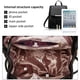 thumbnail image 3 of Bolso para mujer Mochila Monedero Pu Cuero Cremallera Bolsas Moda Casual Mochila Cartera y bolso, 3 of 6