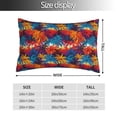 thumbnail image 2 of Honeii Colorful Hawaii Palms Print Pillow Cases,Plush Throw Pillow Covers,Decorative Pillowcase for Sofa, Couch, Living Room-20"x30", 2 of 6