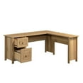 thumbnail image 2 of Pemberly Row Contemporary 1-Drawer Engineered Wood L-Desk in Timber Oak, 2 of 14