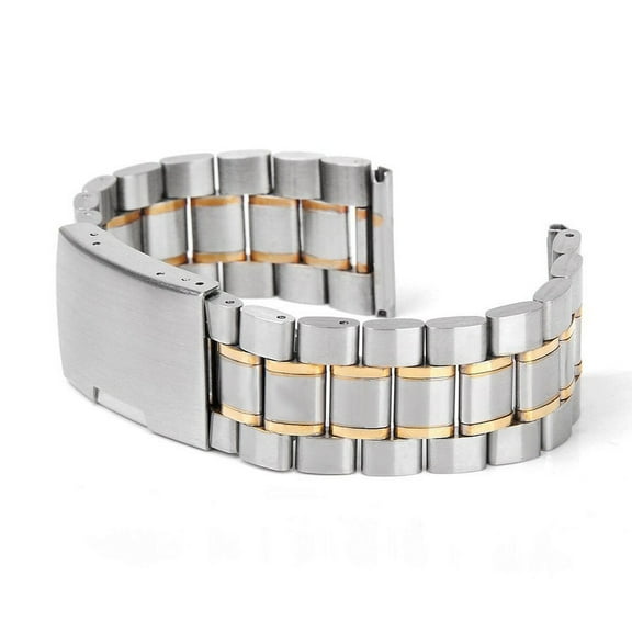 GOOHOCHY  20 Mm Stainless Steel Watch Strap Band 20mm Bracelet Miss Man