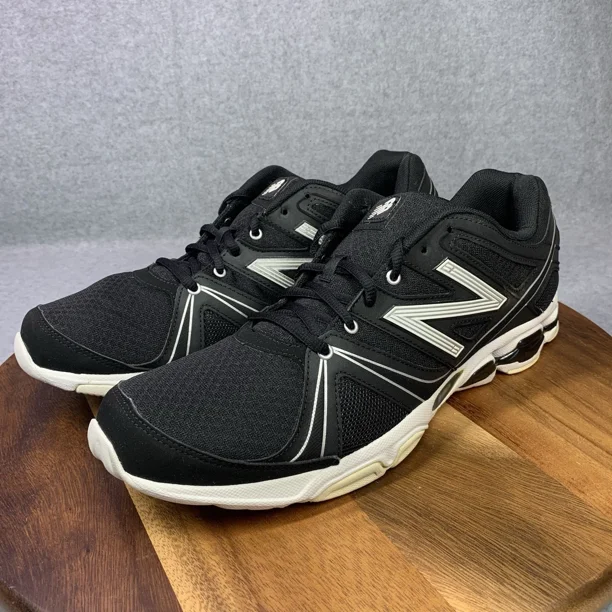 New Balance 758 Men Size 14 Shoes Black & White Running Walking Sneakers MX758BW