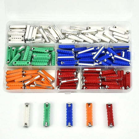 VW Fuse Flosser 8 Amp Torpedo Fuses - Pack Of 25, Made In Germany, Part # N171211 Buss Automotive Fuses - Foto 2