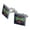 Silver, variant on Dragonfly Elegant Square Cufflink Set - Silver or Gold