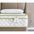 thumbnail image 3 of Full Mattress - 8 Inch Comfort Foam & Spring Hybrid Mattress - Euro Top - Medium Firm - Oliver & Smith, 3 of 9