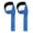Blue, variant on Cheers.US 1 Pair Cotton Hard Pull Wrist Lifting Straps Grips Band-Deadlift Straps Wrist Padded and Anti-Skid Silicone - for Weightlifting, Bodybuilding, Xfit, Strength Training
