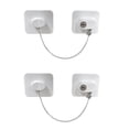 thumbnail image 2 of Hml 2 Pack Refrigerator Door Locks With 4 Keys File Drawer Lock Freezer Door Lock And Child Cabinet Locks, 2 of 5