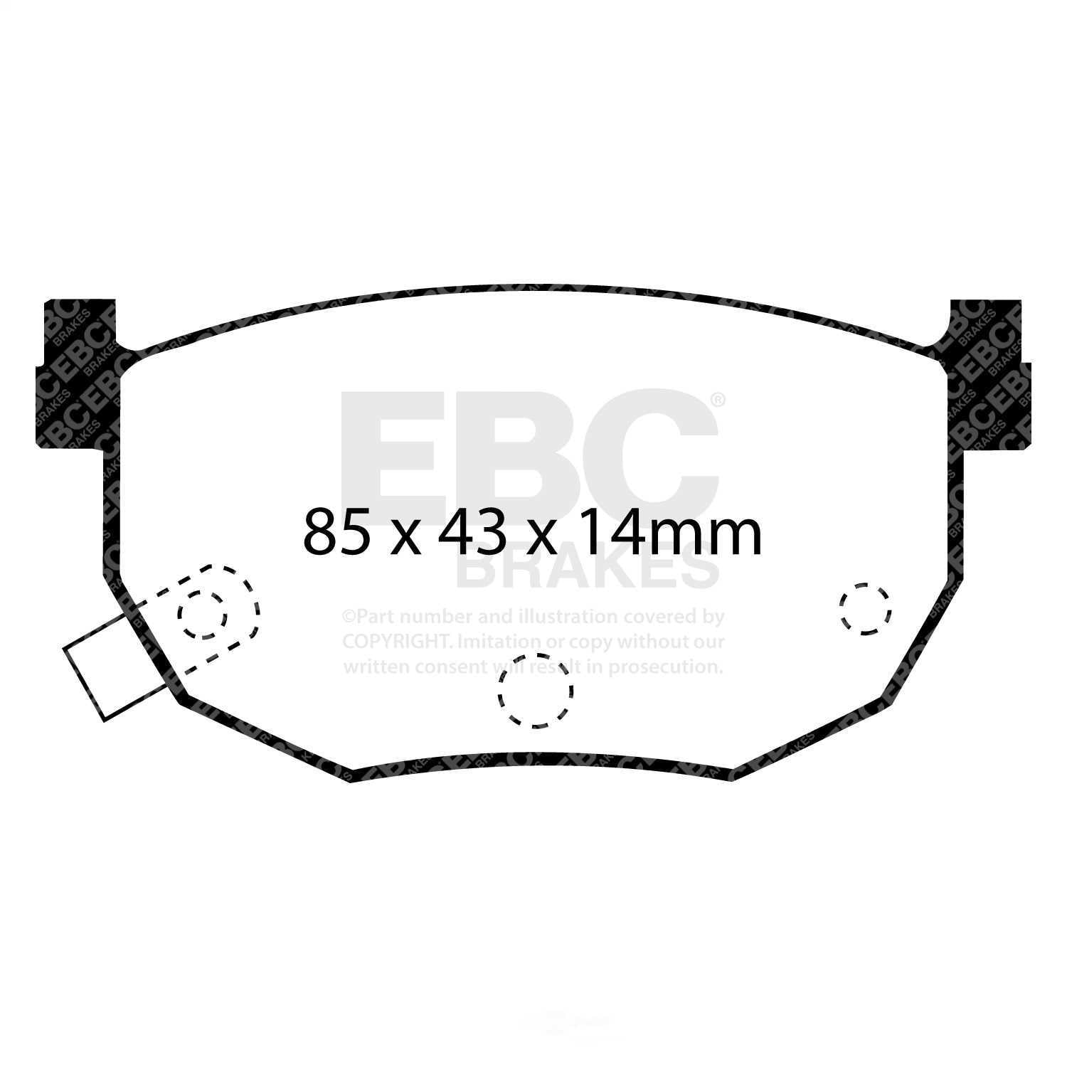 UD272/ EBC OE Brake Pads