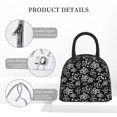thumbnail image 4 of Daiia Snake Pattern Lunch Bag , Insulated Lunch Box, Small Leakproof Cooler Food Lunch Containers Reusable High Capacity Lunch Tote Bags-One Size, 4 of 6