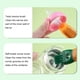 thumbnail image 2 of Injueey 2x desmontable para limpiar botellas, 2 pack/lote, cepillos ergonómicos para botellas, 2 piezas, cepillo de limpieza práctico Suministros de limpieza para el hogar Naranja 36*7CM, 2 of 4