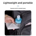 thumbnail image 3 of 1L food-grade TPU foldable soft water bottle, portable soft water bag for outdoor running, cycling, and hiking, with baby-grade silicone nozzle for reusable hydration, 3 of 5