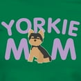 thumbnail image 3 of CafePress - Yorkie Mom Women's Classic T Shirt - Women's Traditional Fit Dark T-Shirt, 3 of 4