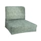thumbnail image 5 of Funda para asiento de silla con respaldo corto, funda para taburete de mostrador para banquetes de restaurante Verde oscuro, 5 of 8
