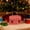 B, variant on GFHFHITJ Christmas Gift Basket Vintage-Style Hand-Woven Willow House Basket With Door, Rustic Christmas Gift and Treat Display