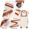 thumbnail image 3 of Juego de equipaje Cosbarn, maletas de 5 piezas con ruedas, funda rígida de ABS, 3 of 8