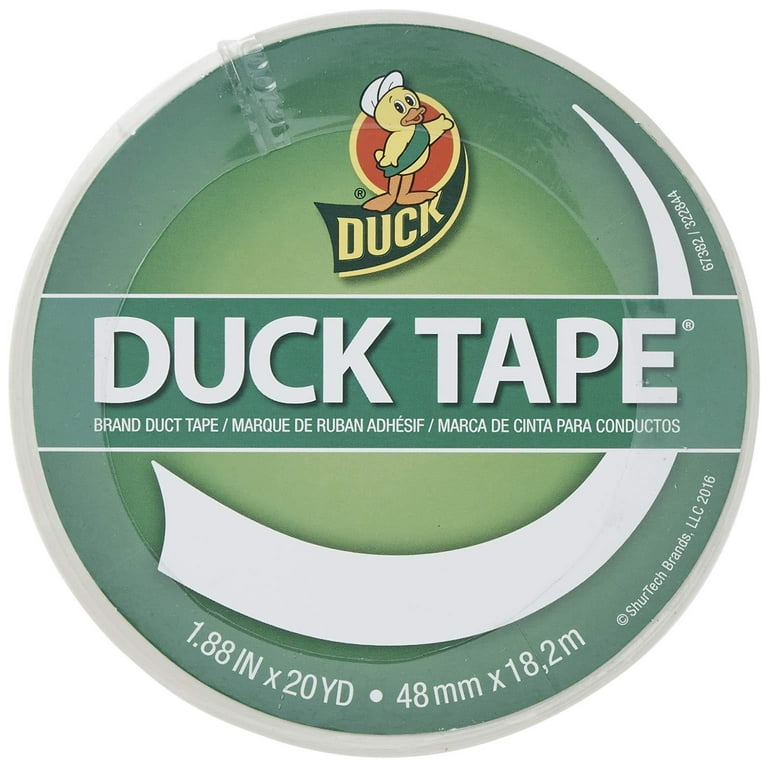 ShurTech Printed Duck Tape, Yellow, 1.88 x 20 Yds
