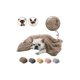 thumbnail image 1 of Manta de forro polar premium para mascotas, manta para perros y gatos, colchoneta lavable de doble capa para cama de perro, sofá, sofá, coche M: 7854 cm Marrón esquí esquí Gafas de esquí, 1 of 5